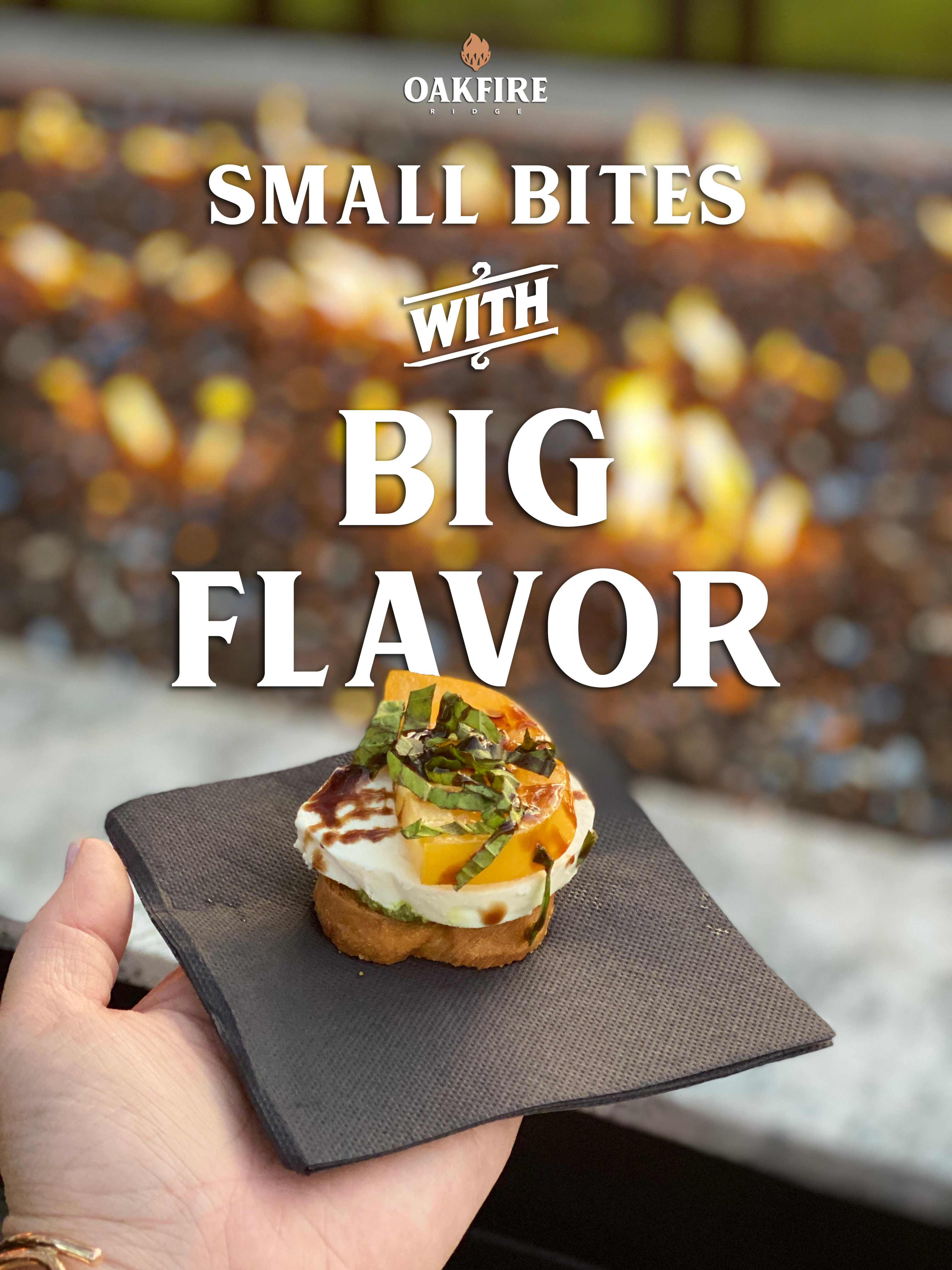 Small Bites with Big Flavor advertisement